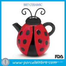 China Manufacture Cute Lady Beetle Animal Teapot
